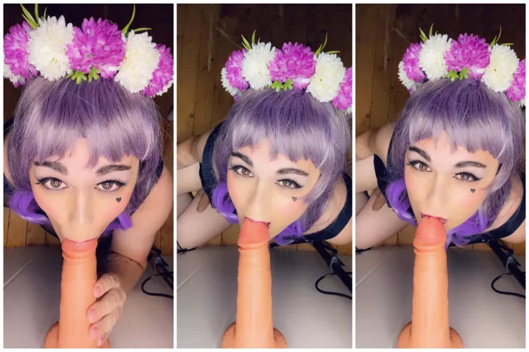 Hey, do you think do I look good with a dick in my mouth? What if it was yours?👀 by Eve_qtpie