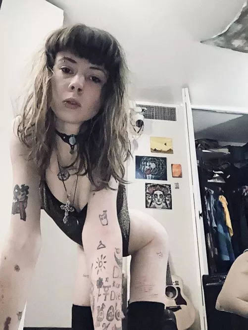 Hey down there… 👋 Wanna take a ride in my cleavage? by iambabalon