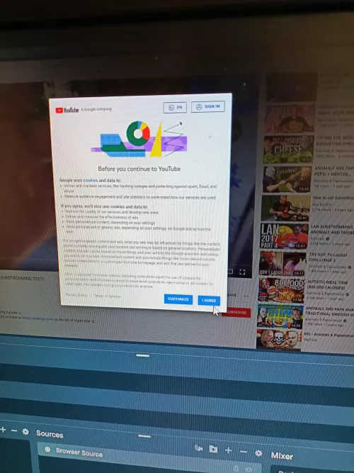 Hey everyone, i m new to obs streaming and kinda new to streaming in general, when i add a scene with browser source and put the link in this shows up, how do i get rid of it, it doesn't appear on my browser just on the stream by Far_Ad_4245