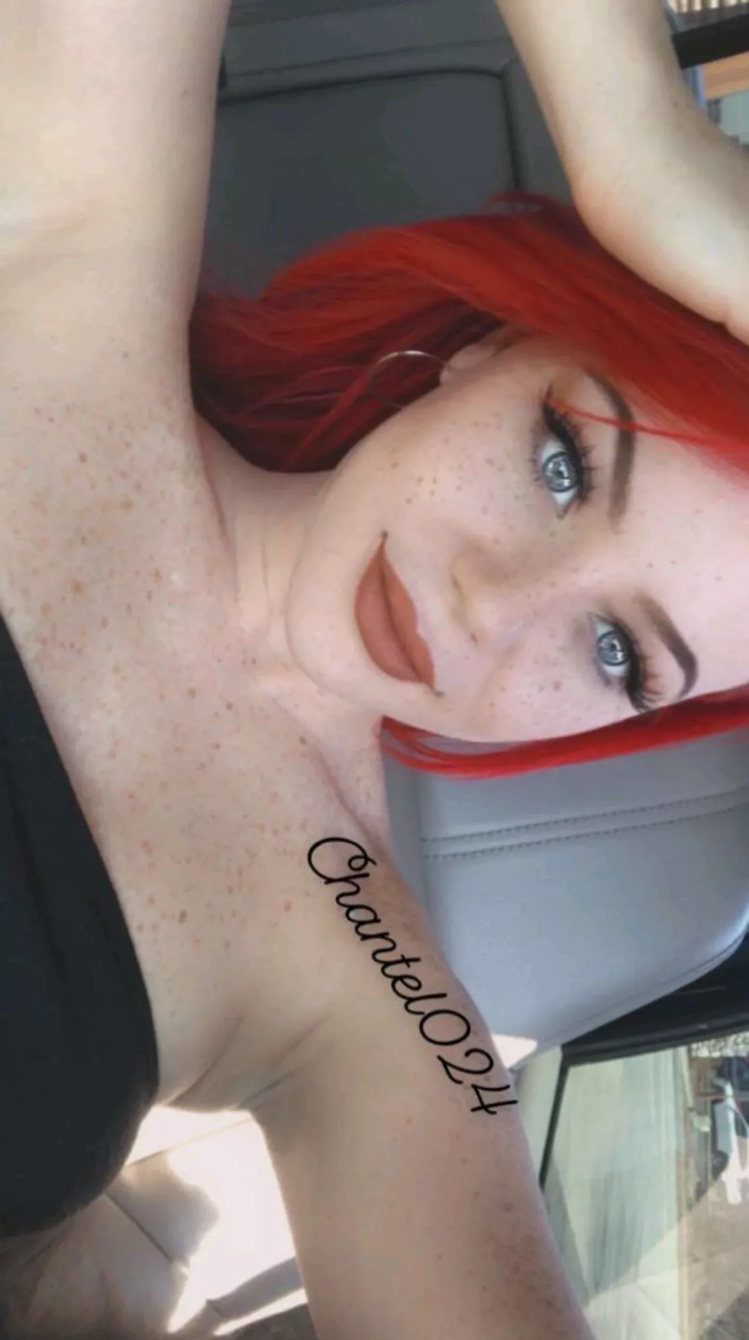 Hey! Freckled red head with blue eyes 🥰 posted by chantel024
