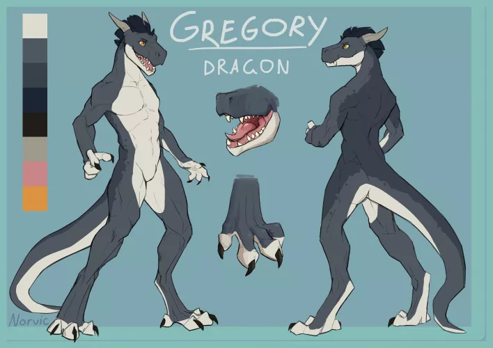Hey I am a Derg now! Rawrrr!!!! - Commissioned from Norvic by crazypet