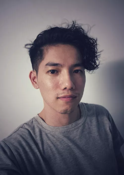 Hey, I think curly hair looks good on me. What do you guys think? ☺️ by edwardjr96