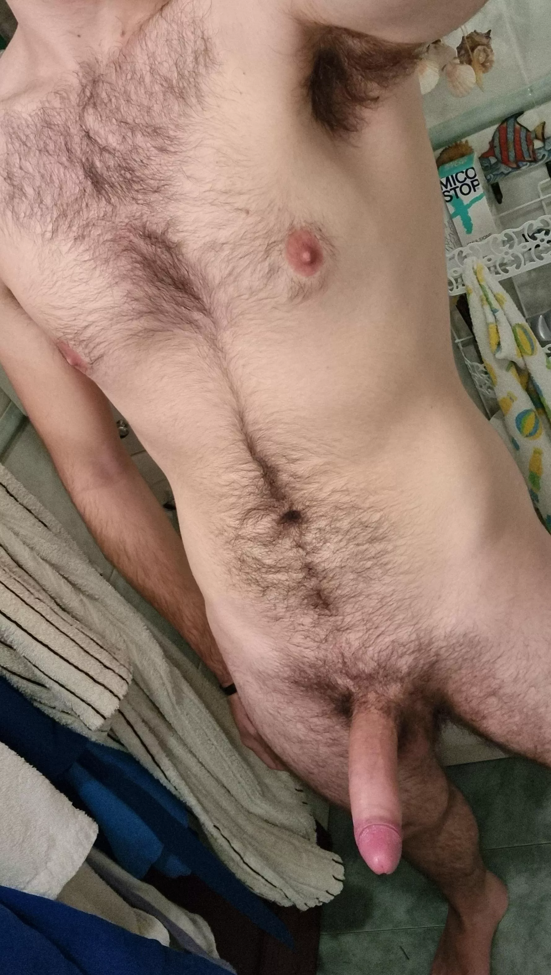 Hey there... shower time... anyone wanna join? 😏😁 [20] posted by apotropaicdemon