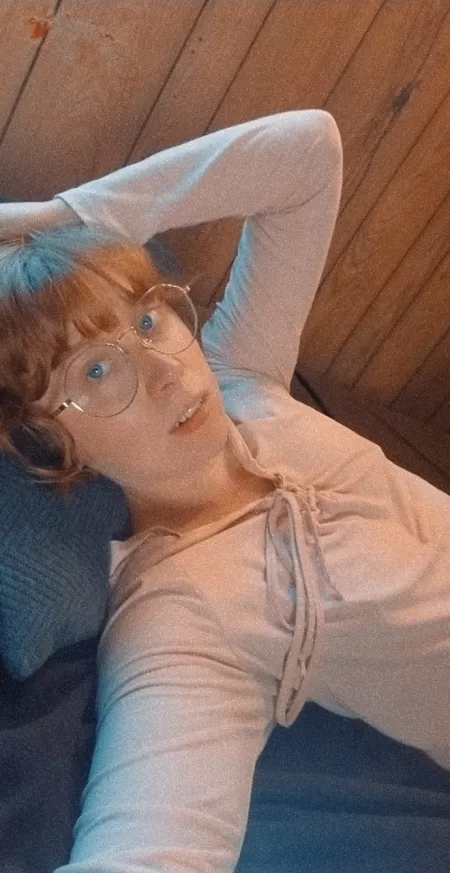 Hey :) this snapchat filter makes me look like I tried today by iris_blossom