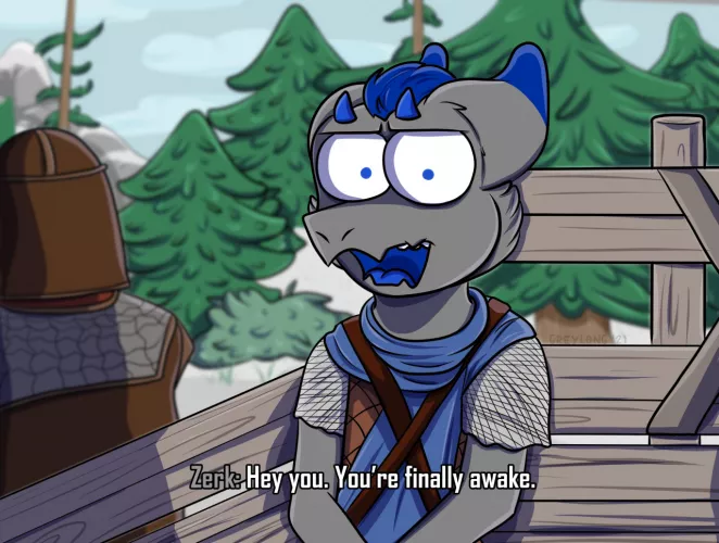 Hey, you. (Art by me) by Greyl0ng