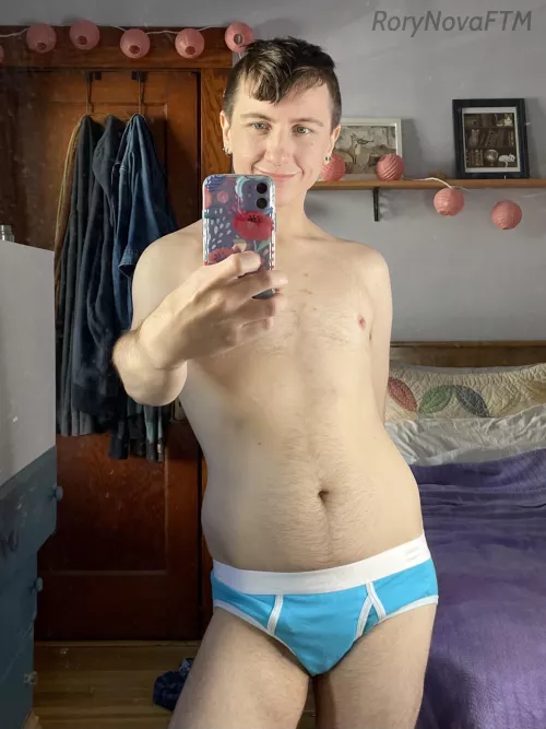 Heyyy, trans guy here. Do you like my briefs? by rorynovaftm