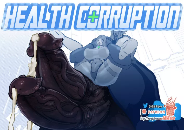 [H/F]HEALT CORRUPTION(frontpage) (@MilkFlaker) [MilkFlaker OC] nsfw
