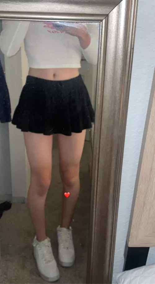 hi cuties <3 how does my fit look?🙈 by Independent_Score_59