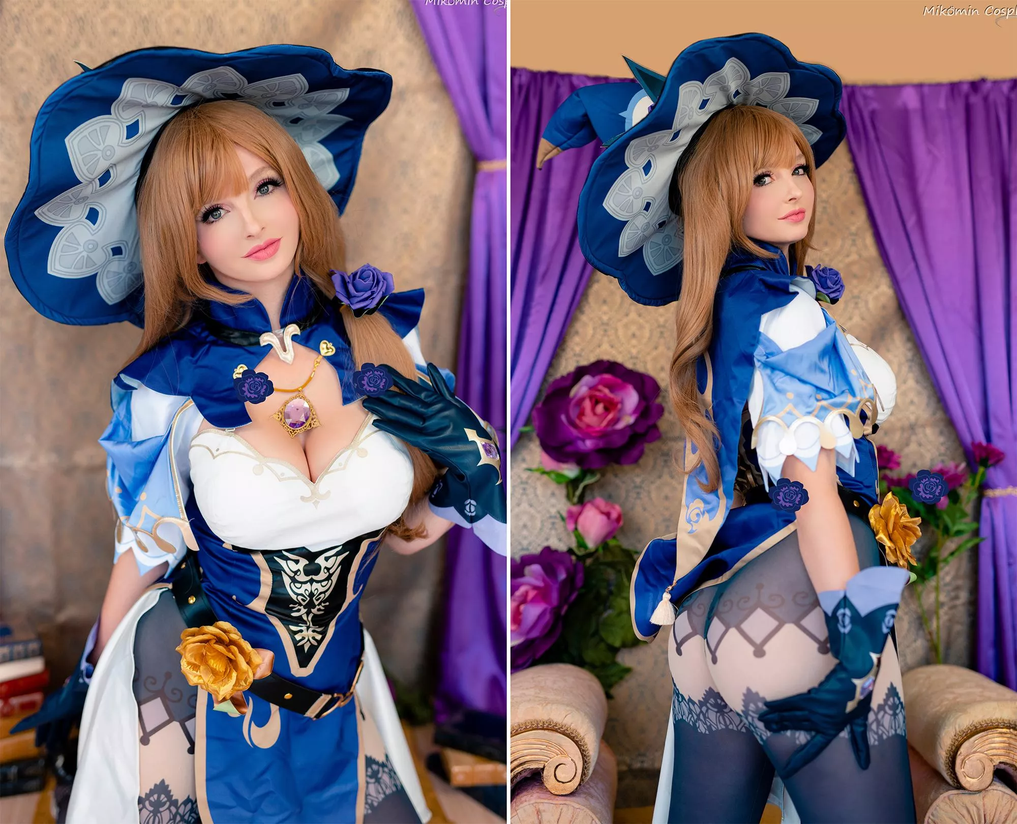 Hi darling, are you going to be Lisa's little helper? [Lisa from Genshin Impact by Mikomin] posted by Mikomin