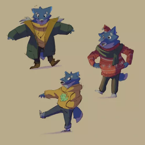 Hi! everyone! , I'm pretty new to the fandom, so I am just wondering where people in the fandom usually hang out online. I've been trying to be more engaging also this is my fursona (Art by me) haven't got a name for him yet. I wanna hear some of your by Lemongreanaade