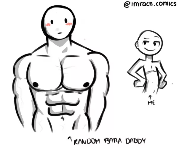 hi, i plan to post here sort of lil scenes including myself and a random buff dude lol stay tuned by imrach_comics