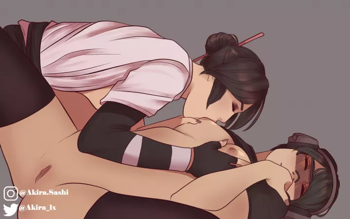 Hibana and Ying (Akira_lx) by queen322323