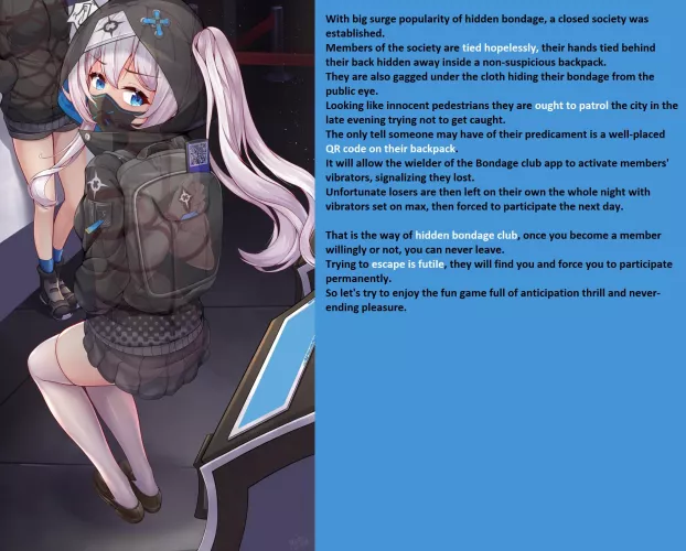 Hide and seek. [hidden bondage][vibrator][gagged][predicament] by red-ear-wolf