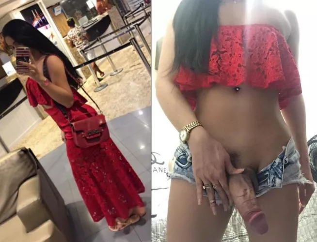 Hiding secret under dress by ellasmitherson