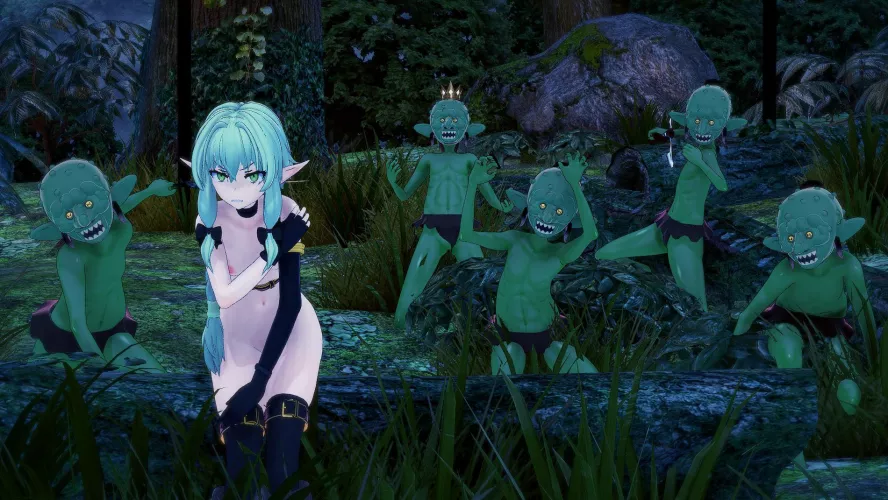 High Elf Archer is in trouble. by hentaif3tish