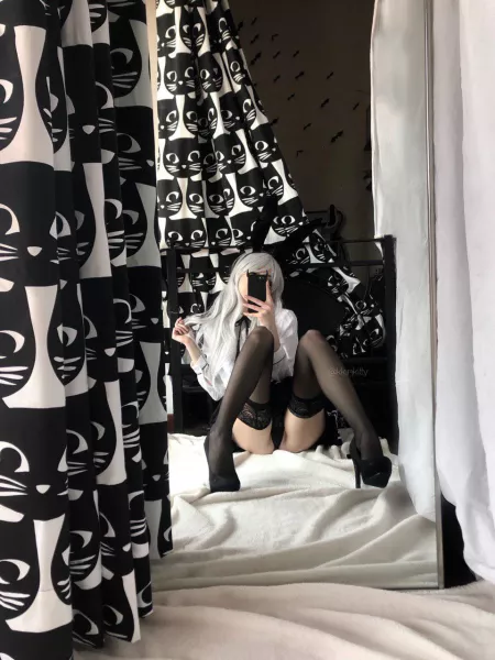 High heels bunny at your service by kkinkitty