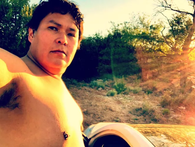 Hiking on a hot, July evening. by TurquoiseNM