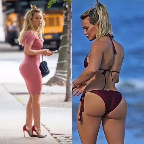 Hillary Duff's ass is unbeliavable. What a milf by Maleficent_Cook_9787