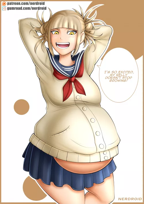 Himiko Toga pregnant - My Hero Academia - Art by me(NerDroid) by Ner-Droid