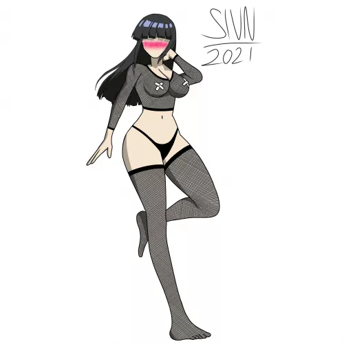 Hinata is everyone’s thighdeal waifu by Watashi_wa-