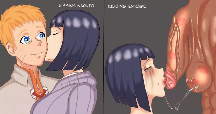 Hinata kissing by Elizabeththe2nd