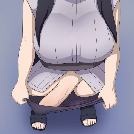 Hinata's hidden weapon by friggityfrangsss