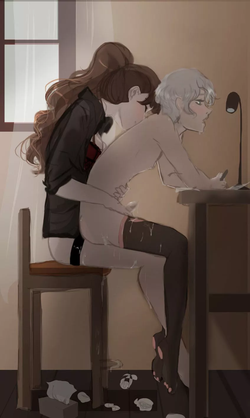 His cute socks don't even touch the floor when mistress has her fun posted by AutoModerator