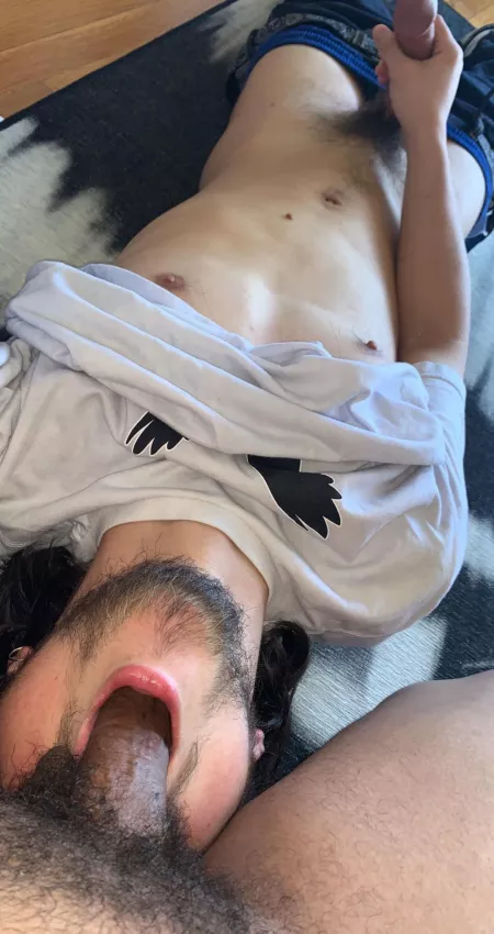 His throat always feels so fuckin good by M-M-Bonding