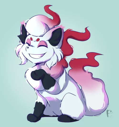 Hisui Zorua | Art By Me (@Pandoodle_Arts) by GummiPeet