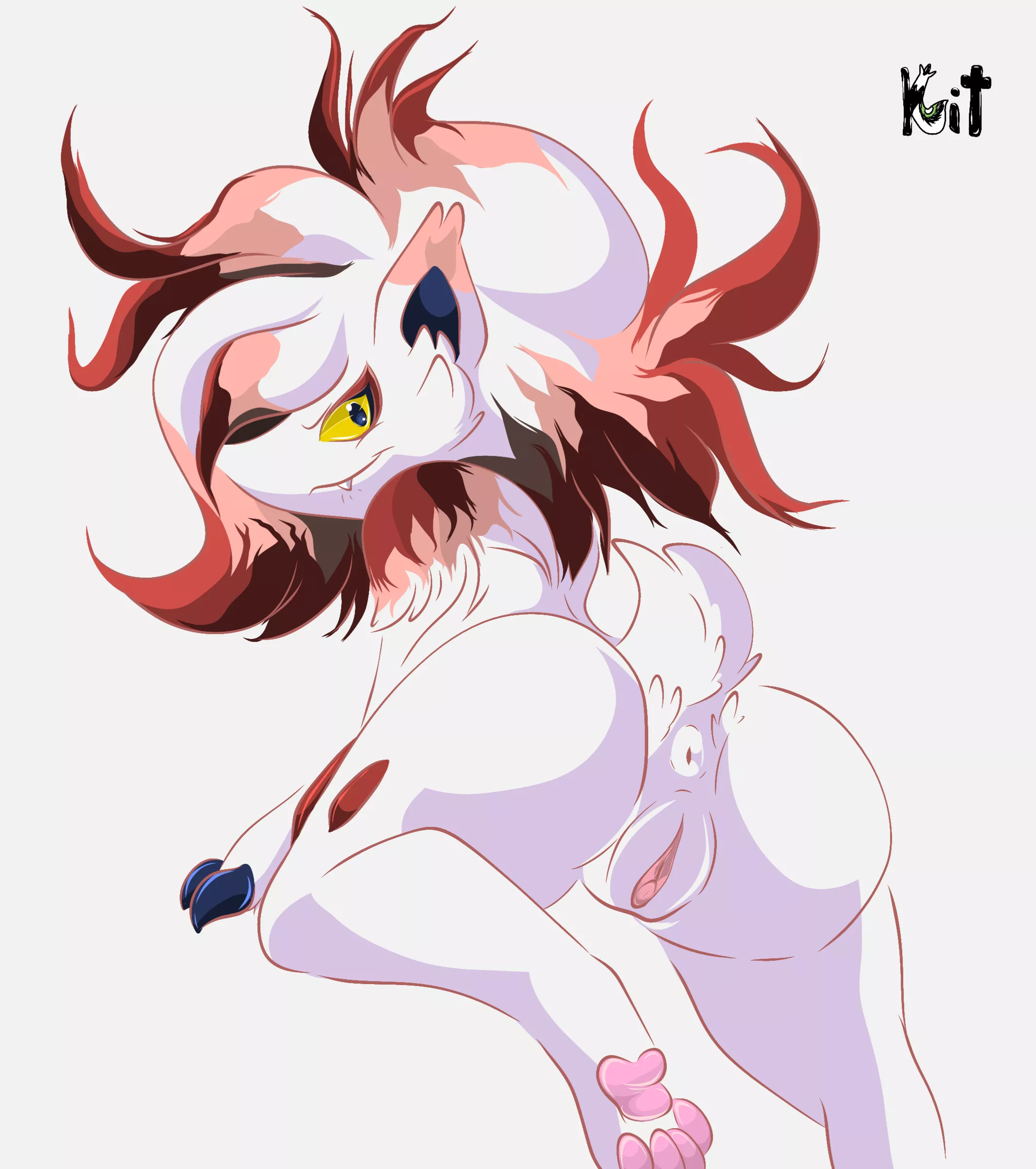 Hisuian Zoroark by Kitchi Drachenblut posted by InterdimensionalSnep
