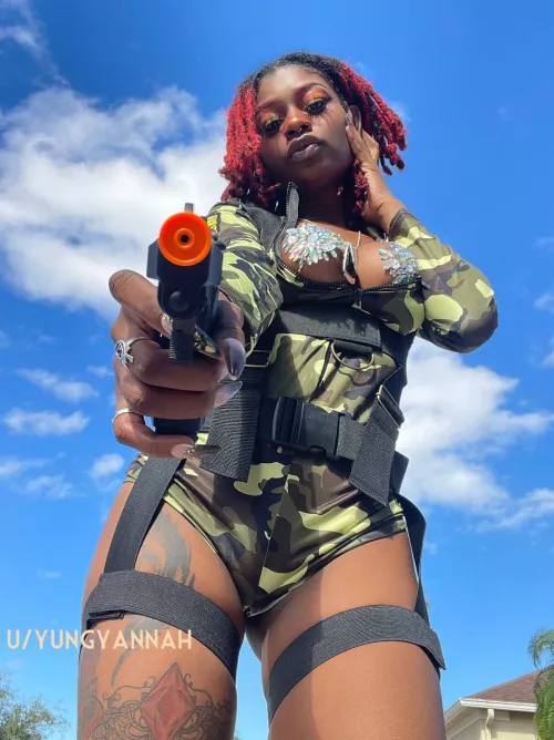 Hit me with your best shot by Yung-yannah