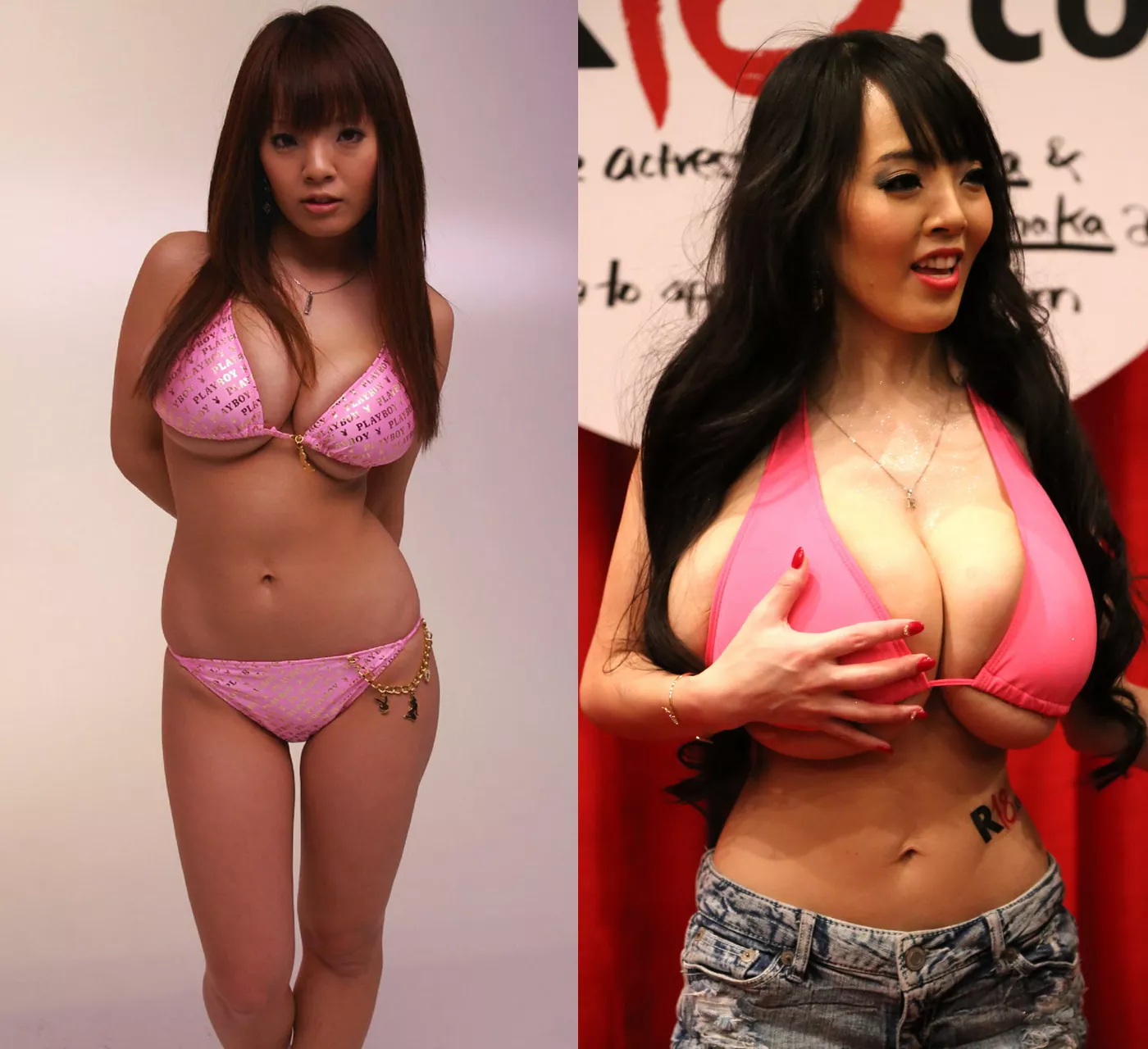 Hitomi Tanaka's insane breast growth posted by lacthepac