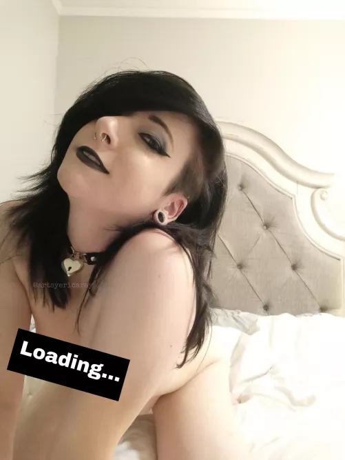 Hiya! My name is Erica 🖤 28 years old 🖤 Goth MILF 🖤 Bratty Submissive 🖤 Custom videos and pics at your request 🖤 Save if you subscribe for 3 months 🖤 I can't wait to play with you 🖤 by Artsyericaray