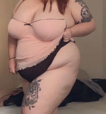 Hmm panties or no panties today? ♡ by lydibunn