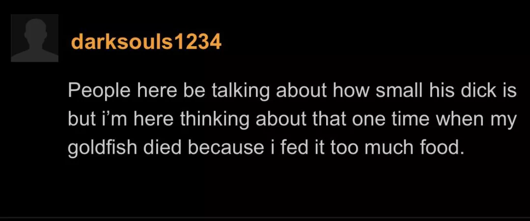 Hmm poor goldfish by Cheese-burger-777