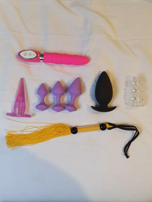 Hmm, what to use on myself, can someone help 😈💦 by Purple-Pepper8322