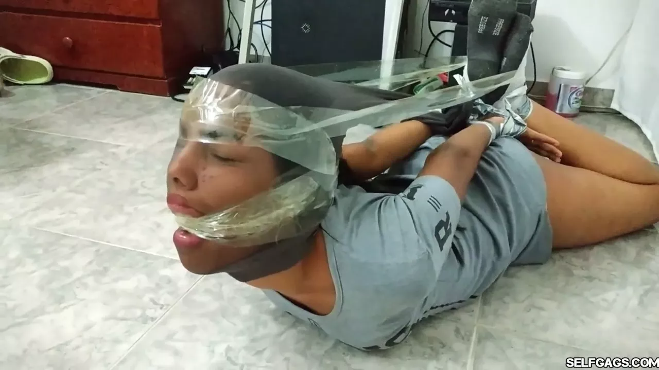 Hogtaped And Pantyhosed posted by Selfgags