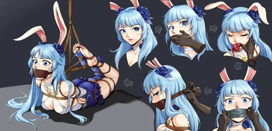 Hogtied (root001) by ManonHentai