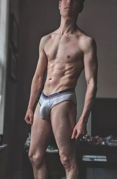 Holiday break means walking around the apartment in my underwear all day by nerdyfun1321