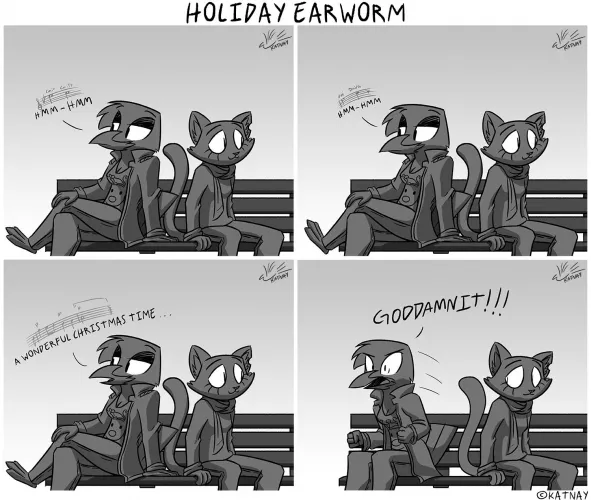 Holiday Earworm (Katnay) by JKatnay
