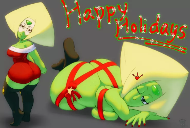 Holiday Peridot by CEO_of_booty_ by renegade_zibit