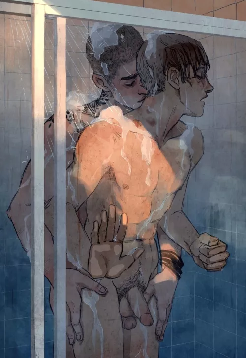 Home alone after practice... by OnyxSage