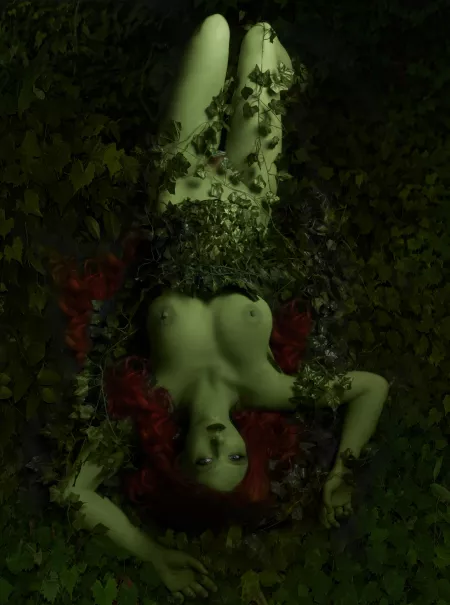 Homemade Cosplay of Poison Ivy from DC Comics by Your Virtual Sweetheart by VirtualSweetheart