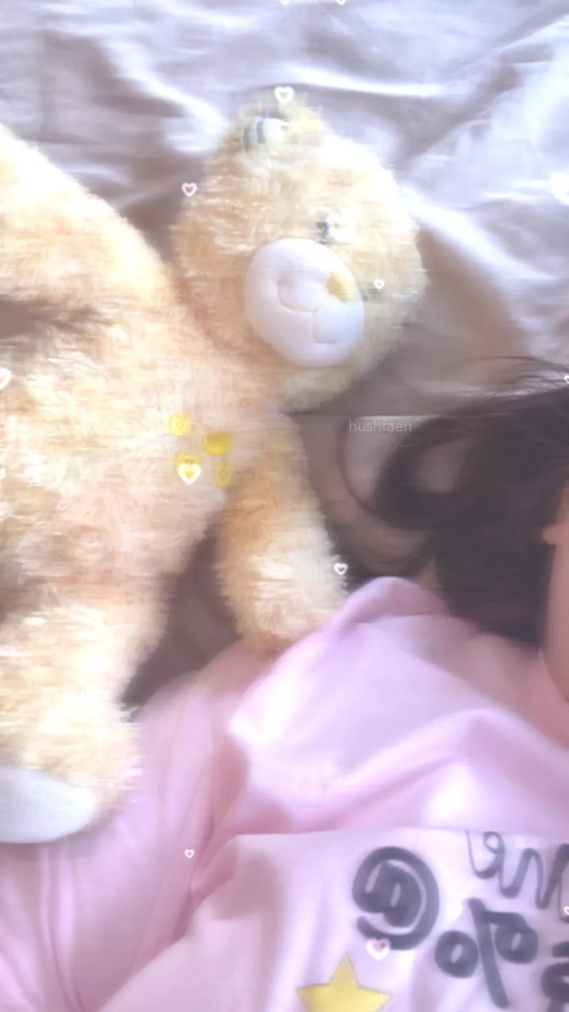 Honey and I are asking for some extra encouragement and support today. 🐻🌸⭐️ We might be doing something that’s kinda scary. posted by hushcarson