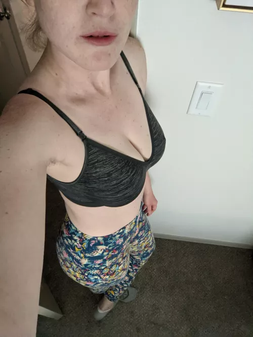 Honey, I told your friends they could come over and do yoga with me tonight. You're welcome to watch. by CoupleStills