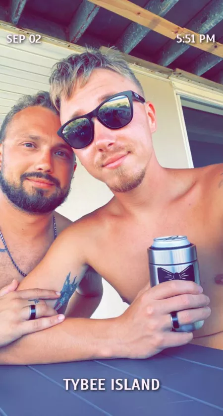 Honeymoon selfie. by ManAnimal172