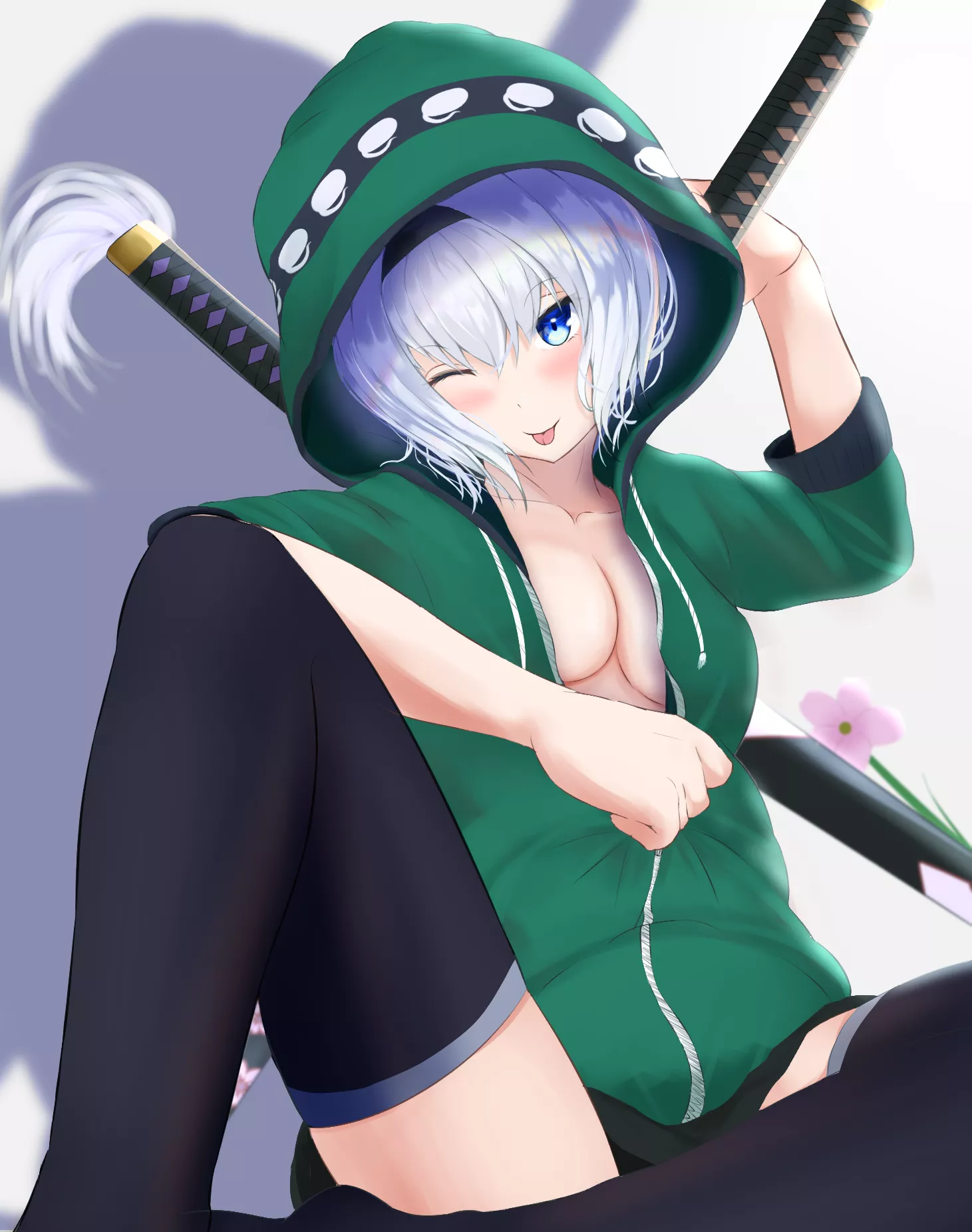 Hoodie Youmu [Ecchi] posted by NitroxTouhou
