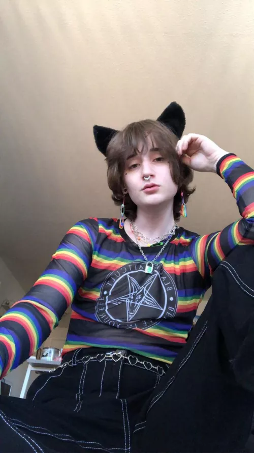 hope everyone had a very meowy christmas! :3c by sameow3