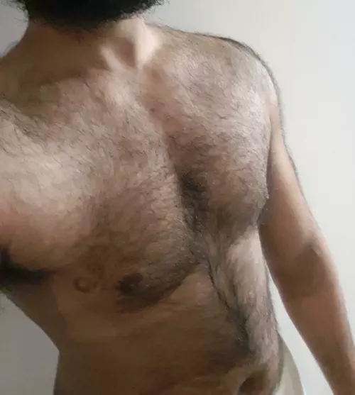 Hope I fit in okay with all you sexy hairy guys by Few-Anywhere-6537