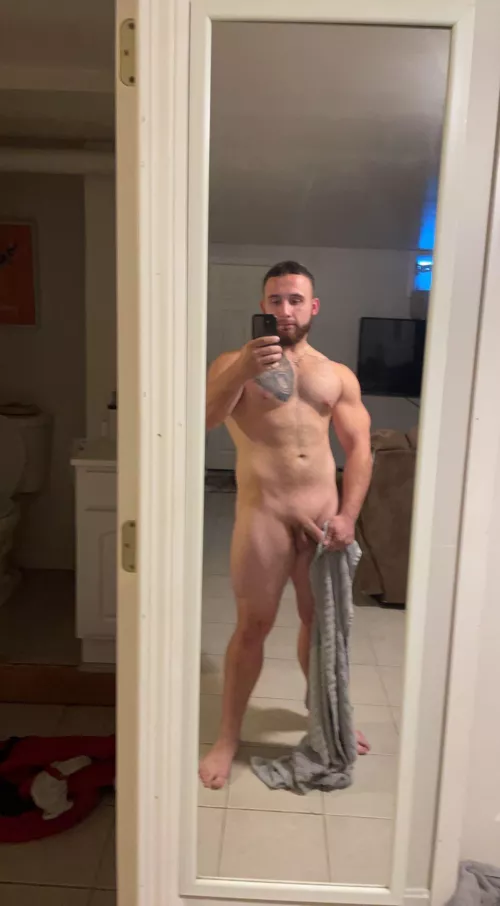 Hope I get you soaked watching me dry off 😏 by Inside-Win-3879